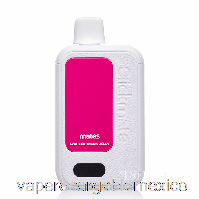 Vape Recargable 7 Daze Clickmate 15000 Kit Desechable Lichi Dragon Jelly